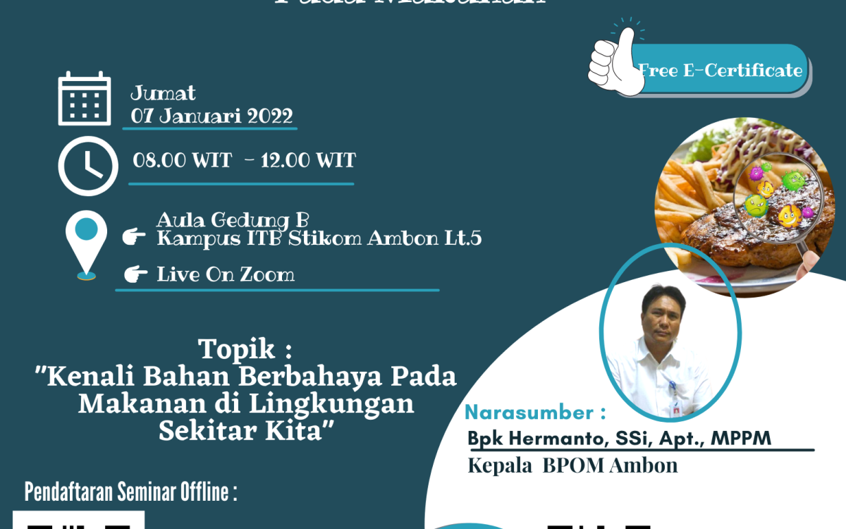 SEMINAR Keamanan Pangan Oleh BPOM