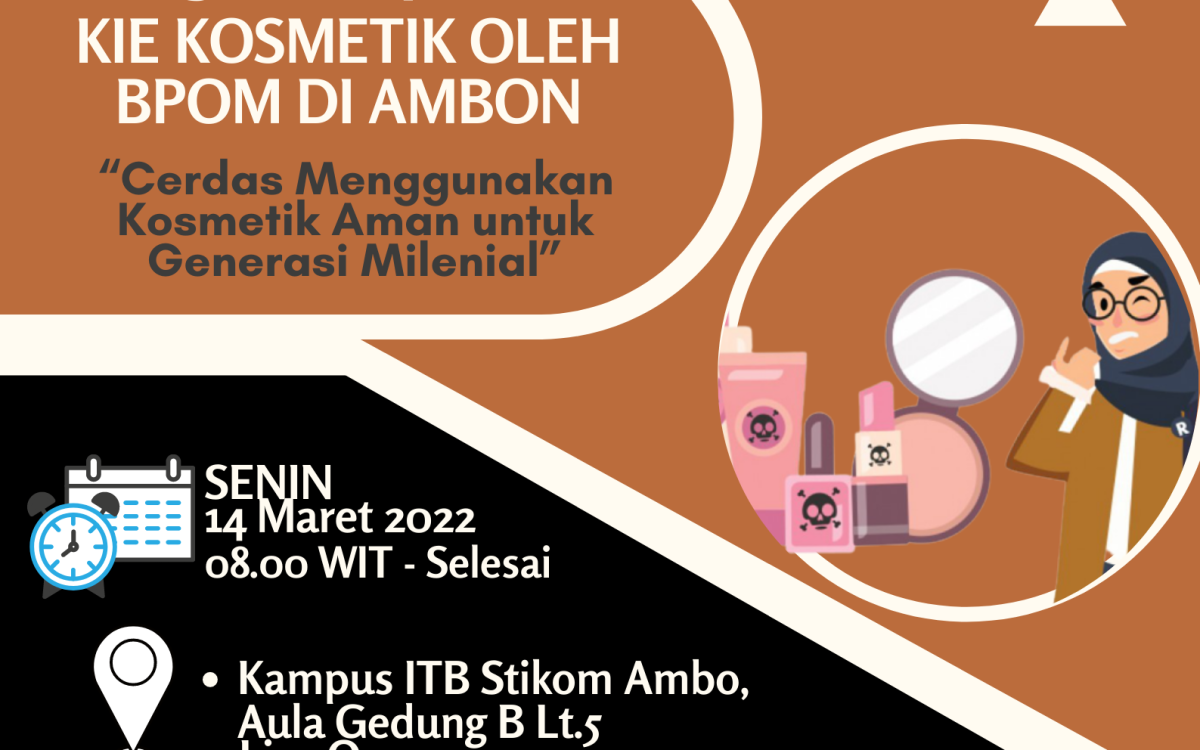Seminar KIE Kosmetik oleh BPOM Ambon