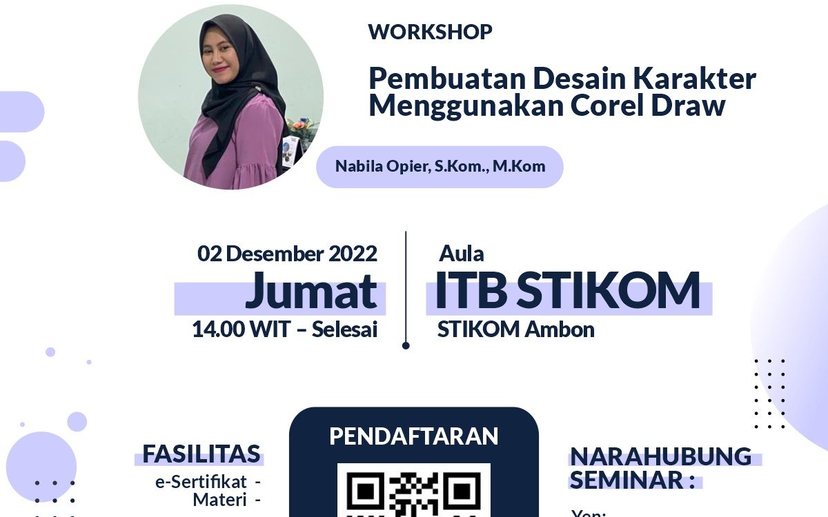 Workshop Pembuatan Desain Karakter Menggunakan CorelDRAW