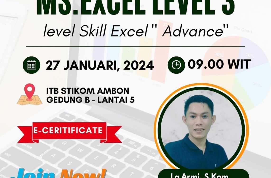 PELATIHAN MS.EXCEL LEVEL 3