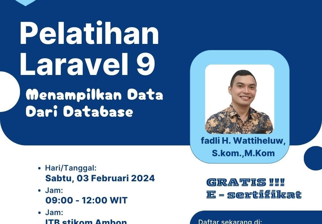 PELATIHAN LARAVEL 9
