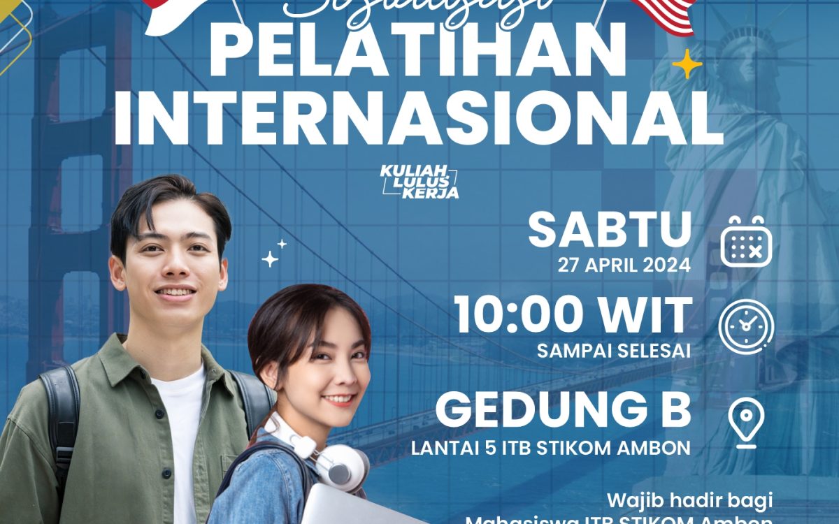 Sosialisasi Pelatihan Internasional