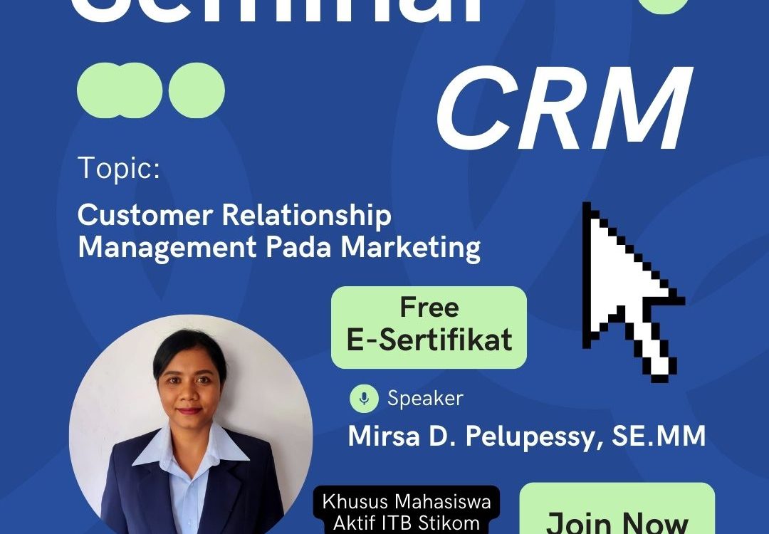 SEMINAR CUSTOMER RELATIONSHIP MANAGEMENT