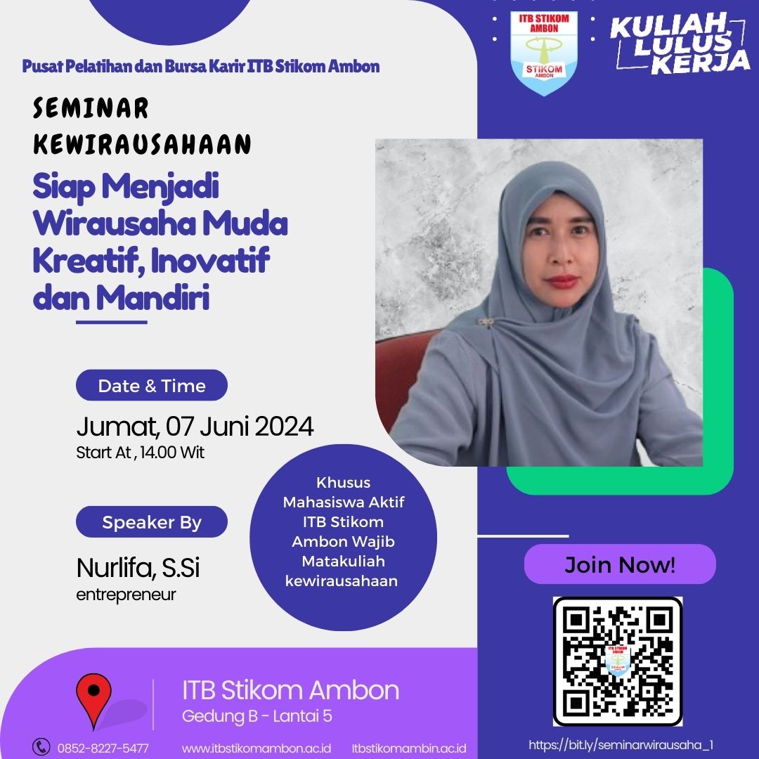 Blue Modern Business Webinar Instagram Post