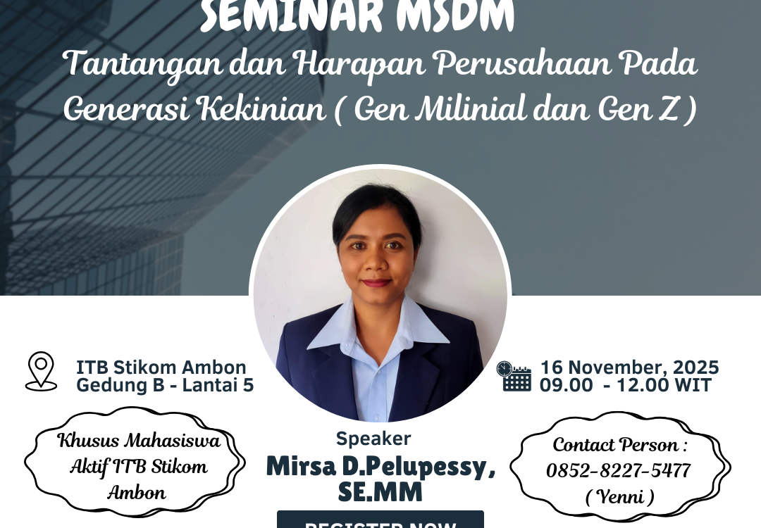SEMINAR MANAJEMEN SUMBER DAYA MANUSIA